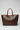 Heritage Shopper Tote Espresso Mocha - Front