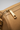 Voyager Gym Duffel Golden Sand - Leather Detail
