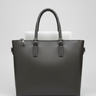 Metropolitan Work Tote Slate Charcoal - Front