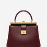 Classic Top Handle Bag – Deep Merlot – Front