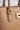 Everyday Carry Tote Wheat Beige - Leather Detail
