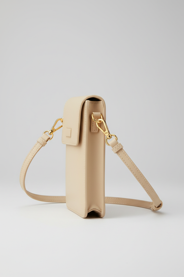Everyday Phone Pouch Cream Beige - Side