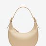 Nova Crescent Bag – Ivory Sand – Front