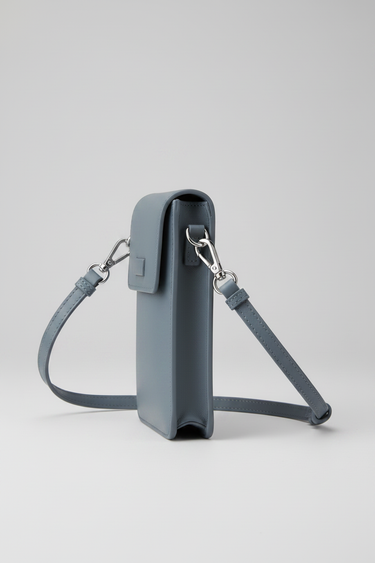 Everyday Phone Pouch Steel Blue - Side