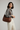 Aurora Hobo Bag – Moss Green – Female Model Lifestyle