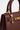 Classic Top Handle Bag – Deep Merlot – Leather & Hardware