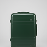 Voyager Carry-On Suitcase in Forest Moss – Front view